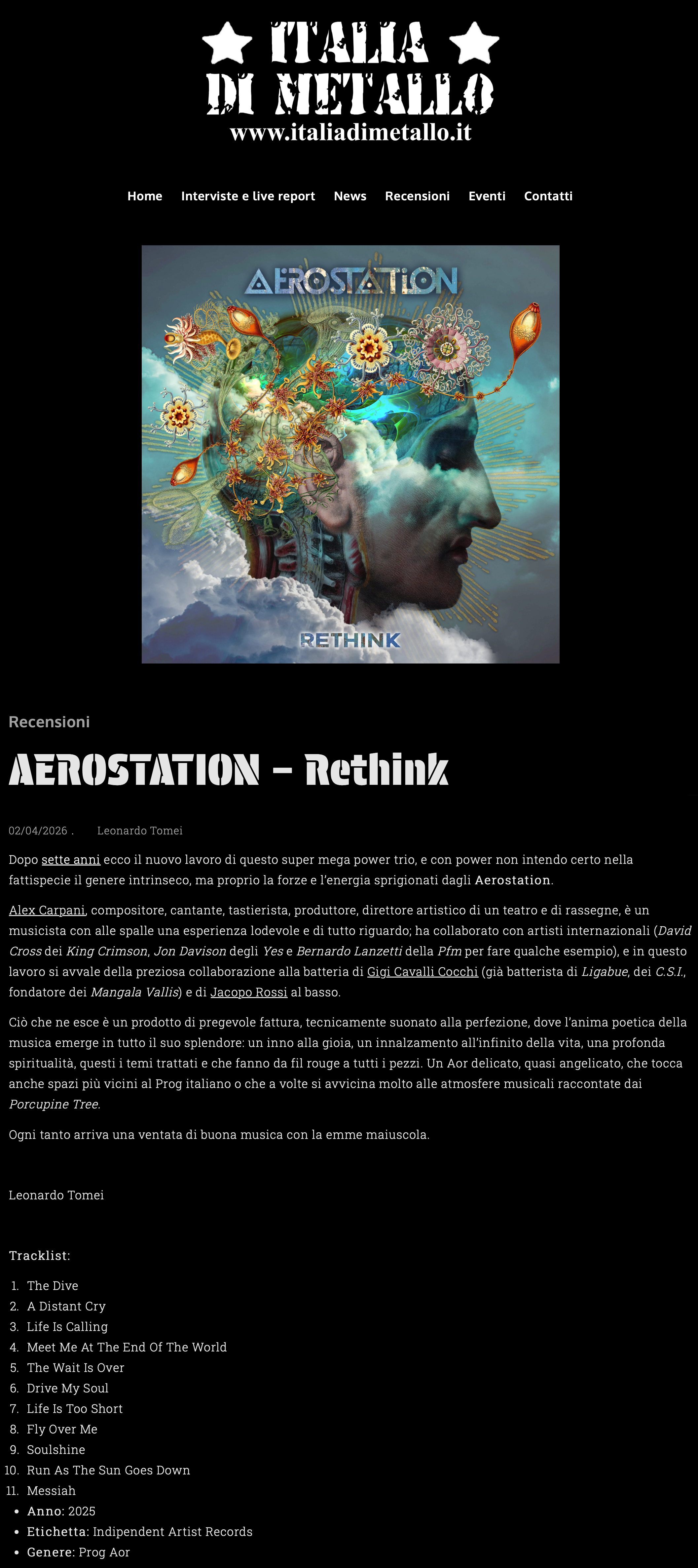 italia di metallo-Rethink