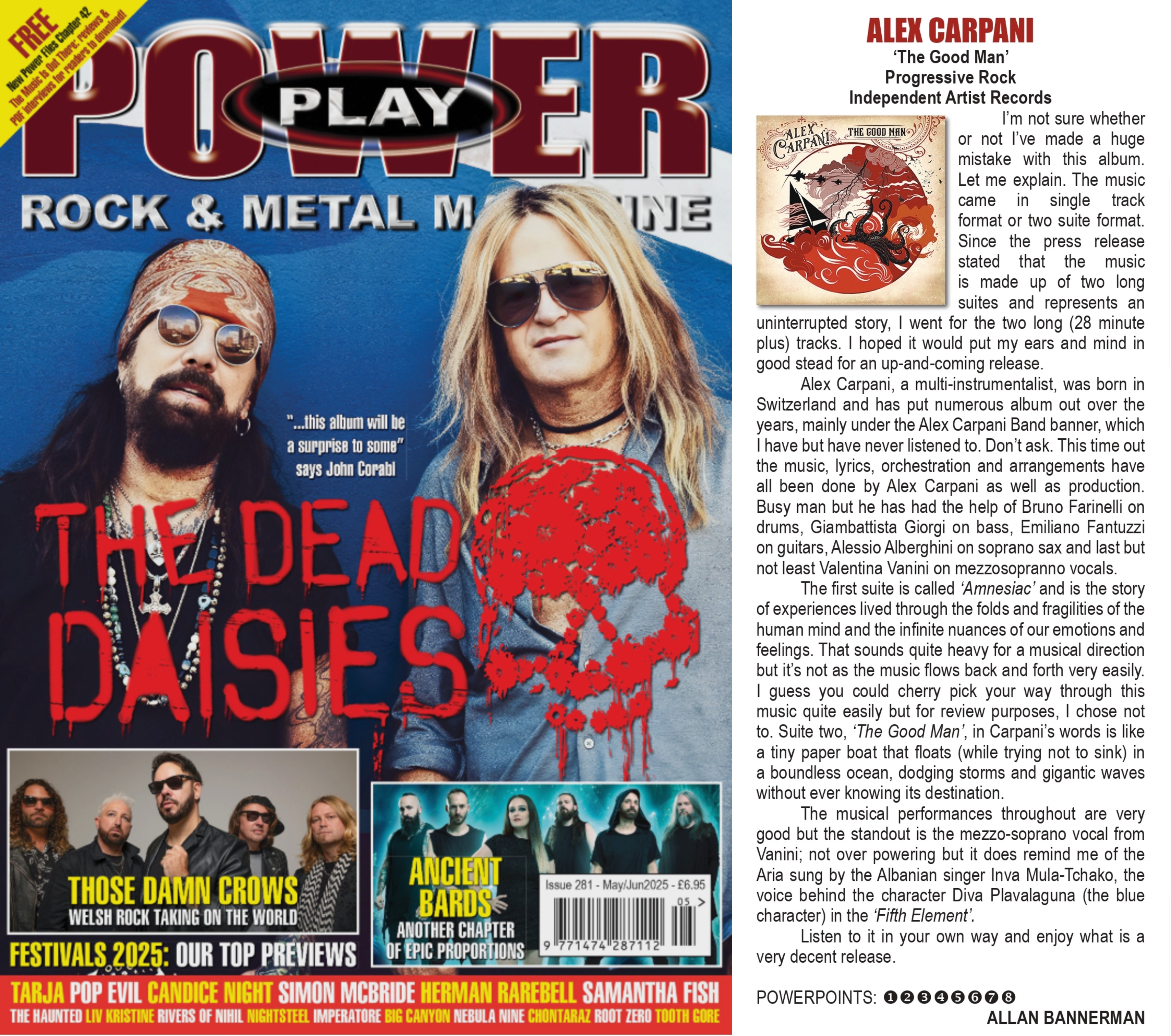 powerplay rock and metal magazine-TGM